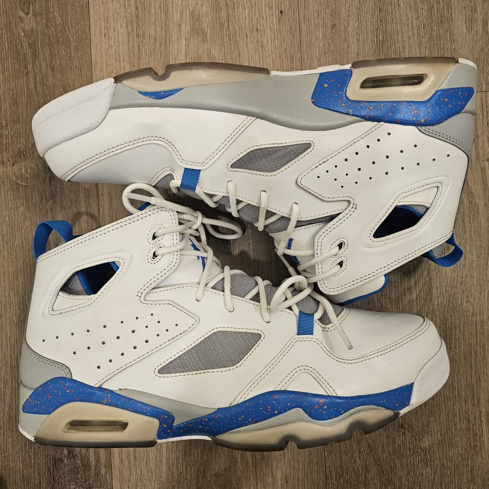 Nike Air Jordan Flight Club 91 White Blue 555475-104